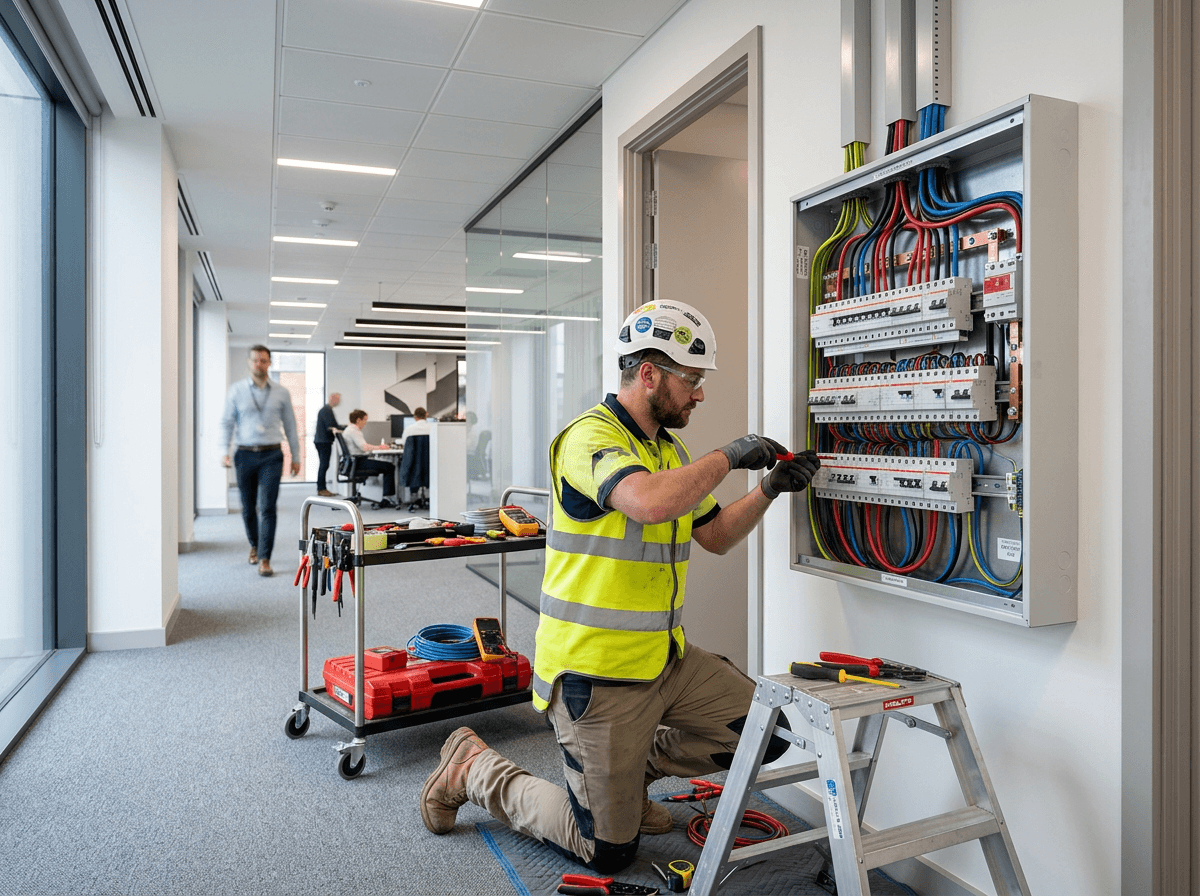 Commercial installation